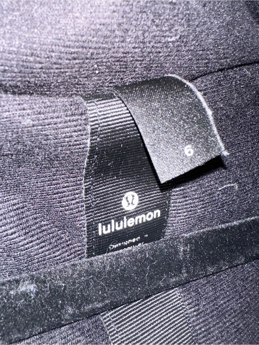 Lululemon Brave The Cold Jacket Womens 6 Black - Picture 6 of 6